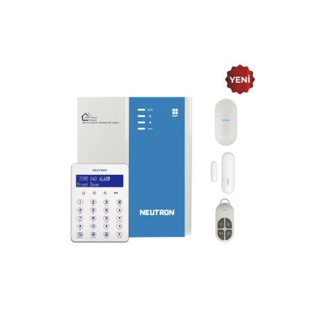 Neutron NTA-GNA8545-4G Kablosuz Akıllı Alarm Seti 